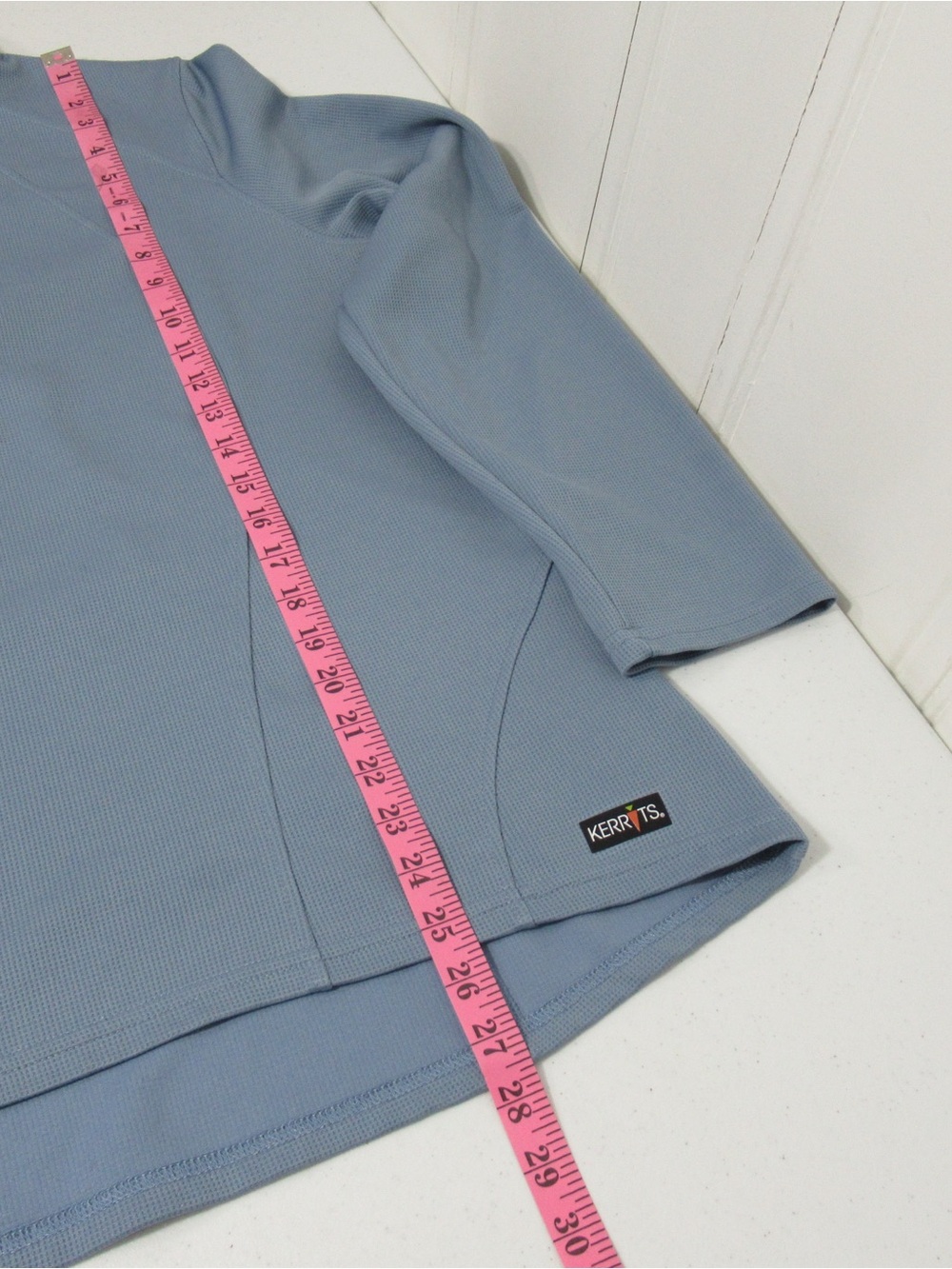 Kerrits Equestrian Chill Chaser Zip Neck Thermal Waffle Knit Pullover Size XL - Picture 10 of 12